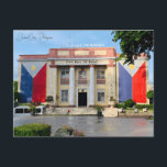 Vintage Reise Davao City Philippinen Urlaub Postkarte<br><div class="desc">Vintag,  Retro,  Reisen,  modern,  Aquarell,  Classic,  Ferien,  Davao City,  Philippinen,  Asien, </div>