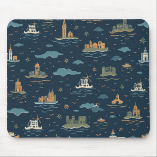 Vintage-Reise-Design-Mauspads Mousepad