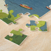 Vintage Reise die Schweiz Puzzle (Seite)