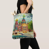 Vintage Reise-Ferien St Petersburg Russland Tasche (Von Nahem)