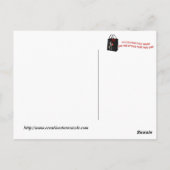 Vintage Reise Frankreich, Schloss Amboise - Postkarte (Rückseite)