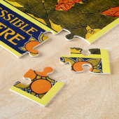 Vintage Reise-Illustration Puzzle (Seite)