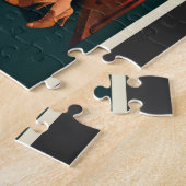 Vintage Reise-Illustration Washington DC Puzzle (Seite)