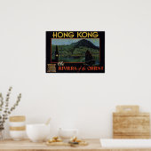 Vintage Reise in die China Hongkong Poster (Küche)