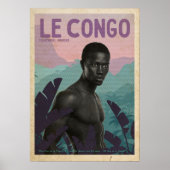 Vintage Reise ins Kongo Poster (Vorne)