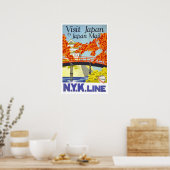 Vintage Reise, Japan Poster (Küche)