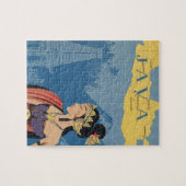 Vintage-Reise Java Indonesien Puzzle (Horizontal)