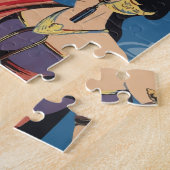 Vintage-Reise Java Indonesien Puzzle (Seite)