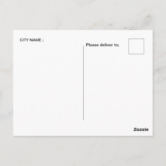 Vintage Reise Jekaterinburg Russland Urlaub Postkarte (Rückseite)