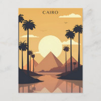 Vintage Reise Kairo Ägypten Pyramiden & Sphinx Giz