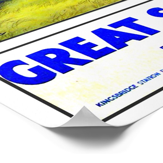 Vintage Reise, Killarney Poster (Ecke)