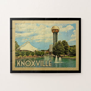 Vintage Reise Knoxville Tennessee Puzzle