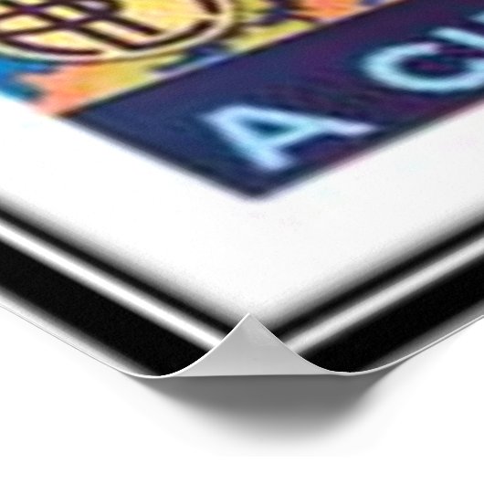 Vintage Reise Korsika - Poster (Ecke)