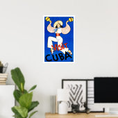 Vintage Reise, Kuba Poster (Heimbüro)