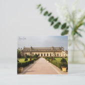 Vintage Reise Lucknow India Vacation Retro Postkarte (Stehend Vorderseite)