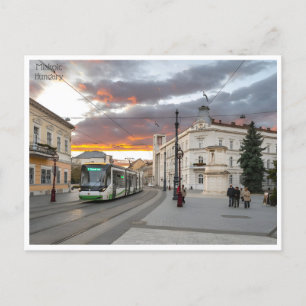 Vintage Reise miskolc Retro Ungarn Hongrie Postkarte