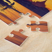 Vintage Reise nach Bangkok Puzzle (Seite)