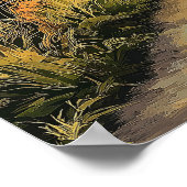 Vintage Reise nach Neuseeland Poster (Ecke)