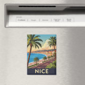 Vintage Reise nach Nizza Magnet (In Situ (Geschirrspüler))
