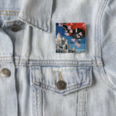 Vintage Reise nach Tokio Button (Beispiel)