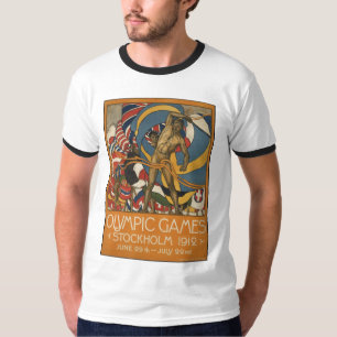 Vintage Reise-Plakat-Anzeigen-Retro Drucke T-Shirt