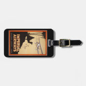 VINTAGE REISE-PLAKATE - GEPÄCKANHÄNGER (Vorderseite horizontal)