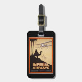 VINTAGE REISE-PLAKATE - GEPÄCKANHÄNGER (Vorderseite vertikal)