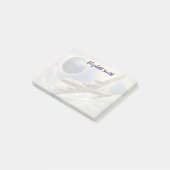 Vintage Reise Post-it Klebezettel (angewinkelt)