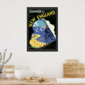 Vintage Reise Poster (Küche)