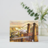 Vintage Reise Postkarte (Stehend Vorderseite)