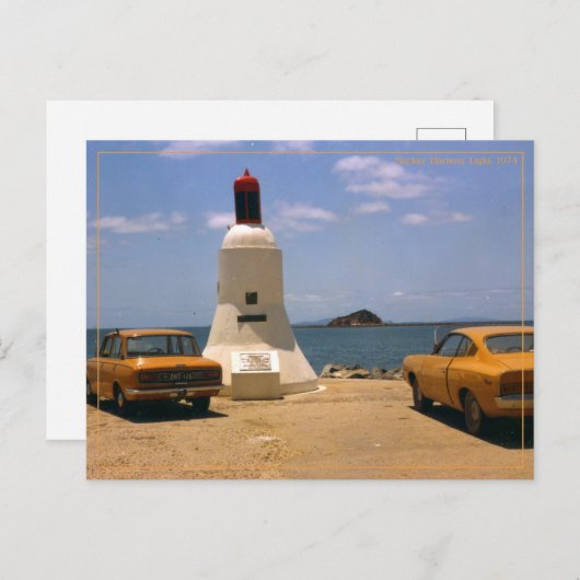 Vintage Reise Postkarte Australien Retrowagen (Vorne/Hinten)