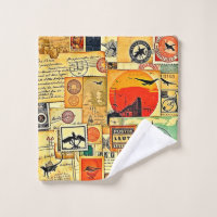 Vintage Reise Postkarte Kunst, Dichtung und Musik