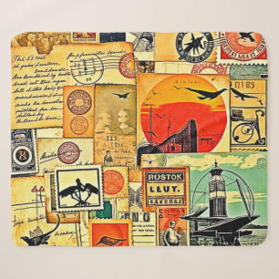 Vintage Reise Postkarte Kunst, Dichtung und Musik Sherpadecke