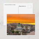 Vintage Reise sofia bulgaria CITY Bulgarie Retro Postkarte (Vorne/Hinten)