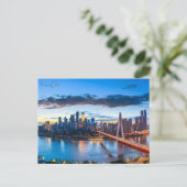 Vintage Reise Stadt Chongqing China Retro-Urlaub Postkarte (Stehend Vorderseite)