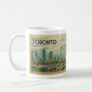 Vintage Reise Torontos Kanada Kaffeetasse