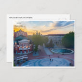 Vintage Reise varna bulgaria CITY Bulgarie Retro Postkarte (Vorne/Hinten)