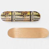 Vintage Reise Venedig Skateboard (Horizontal)