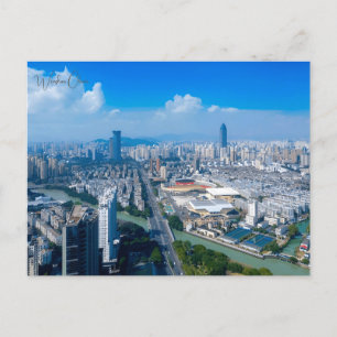 Vintage Reise Wenzhou China chinesisches Retro Postkarte