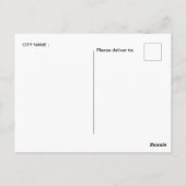 Vintage Reise Wenzhou China chinesisches Retro Postkarte (Rückseite)