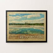 Vintage Reise Yellowstone Puzzle (Horizontal)