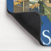 Vintage Reisen Assisi Italien Kirche Santa Maria d Mousepad (Ecke)