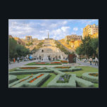 Vintage Reisen Eriwan Armenia Ararat Stadt Postkarte<br><div class="desc">Vintag,  Retro,  Reisen,  modern,  Aquarell,  Klassik,  Urlaub,  Jerewan,  Armenien,  Souvenir,  Hayastan, </div>