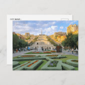 Vintage Reisen Eriwan Armenia Ararat Stadt Postkarte (Vorne/Hinten)
