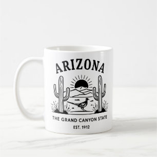 Vintage Reisen nach Arizona Kaffeetasse