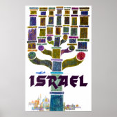 Vintage Reisen nach Israel Poster (Vorne)