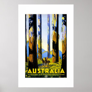 Vintage-Reiseplakat Australien 2 Poster