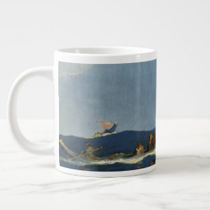 Vintage-Reiseplakat für Alaska Northern Pacific Jumbo-Tasse