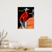 Vintage Reiseplakat für Austin, Texas Poster (Küche)