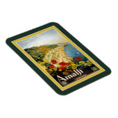 Vintage Reiseplakat für Italien Magnet (Rechte Seite)